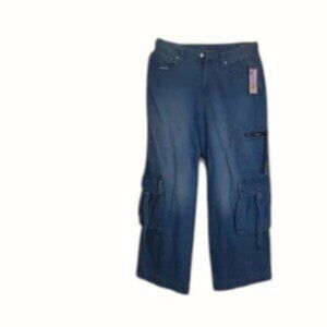 Wild Fable Blue Denim Cargo Pants – NWT